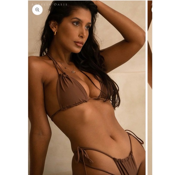 Brown bikini - Picture 2 of 3